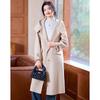 Women's Elegant Hooded Woolen Coat