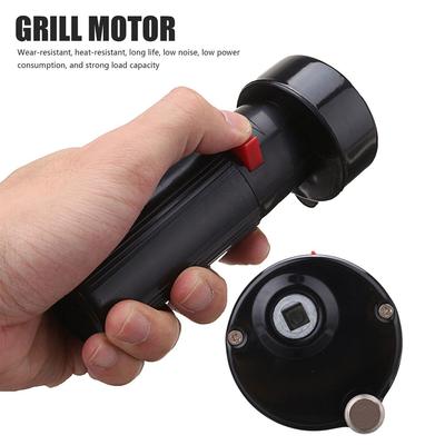 Gril Rôtissoire BBQ Rôtissoire à Poulet Broche Barbecue Moteur Électrique Outil Brochette à Viande Support Barbecue Extérieur Accessoires de Cuisine