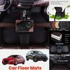 New Custom Car Floor Mats For Jaguar XF XF-Sportbrake Auto Coche Accessories Waterproof Leather Floor Liners