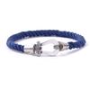 European and American Stainless Steel Nylon Rope Hand Rope Men and Women Couple Casual Trendy Color