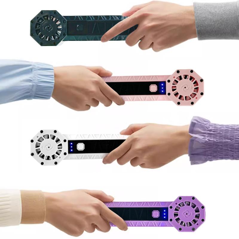 Air Blower 140000RPM Turbo Jet Fan Brushless Motor Handheld Duct Fan 62M/S Portable Type-C Charging with Power Display Ventilado