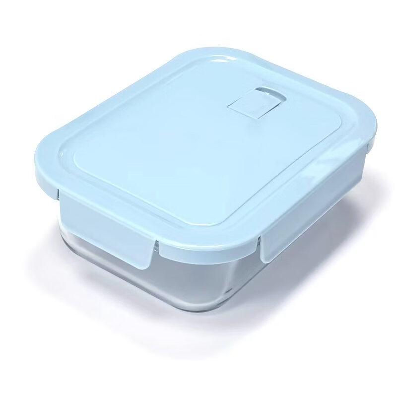 Glass Divided Lunch Box for Students & Office Workers