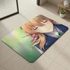 Anime V-Violet E-Evergarden Floor Mat Diatomite Bath Mat, Quick Dry, Absorbent, Multi-Scene Mat