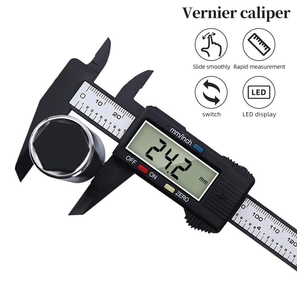 Buy Digital Vernier Caliper 0150mm Ruler Electronic Micrometer Ruler