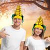 Stage Performances Hat Simple Street Hat Costume Accessory Trendy Portable Hat for Halloween Festivities
