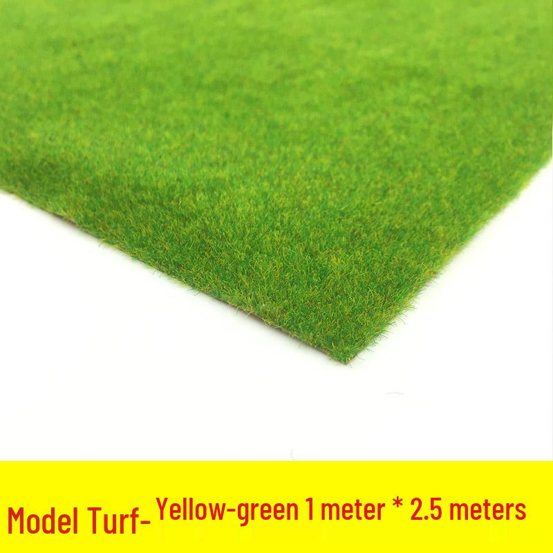 Handmade Architectural Model Turf for Outdoor Lawn and Grassland Models