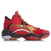 Li Ning Power 6 V2 Cushioning Slip Resistant Abrasion Resistant High top Basketball Shoes Men's Red ABAQ005-6