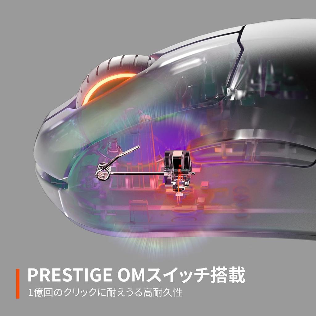SteelSeries Prime Mini Wired Gaming Optische Prestige OM TrueMove AIR Schwarz Maus, Leichtgewicht, Anpassbar, Schalter, Sensor, [Gebraucht]
