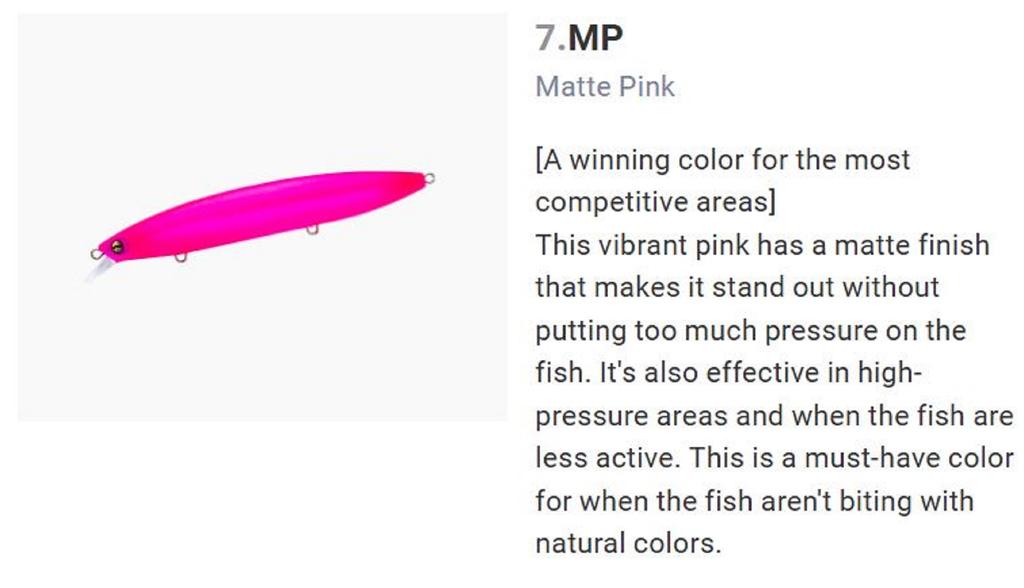 Yo Zuri Duel Sonic Boom SB Minnow 125S Sinking Lure F1267-MP (0931)