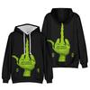 The Grinch Hoodie Anime Bedruckte Sweatshirts Lässige High Street Übergroße Pullover Mann Frauen Langarm-Sweatshirt