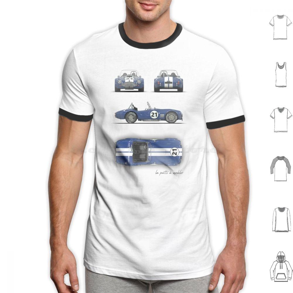 Shelby 427 T Shirt Men Women Kids 6xl Automobile Because Vintage 3d Self Carro Lapatteamodeler Lpam Automotive Blueprint