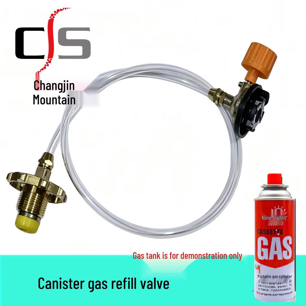 Outdoor Stove Gas Tank Conversion Valve for Camping