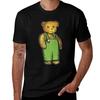 Corduroy Bear TShirt Work Casual Loose Fit TShirt