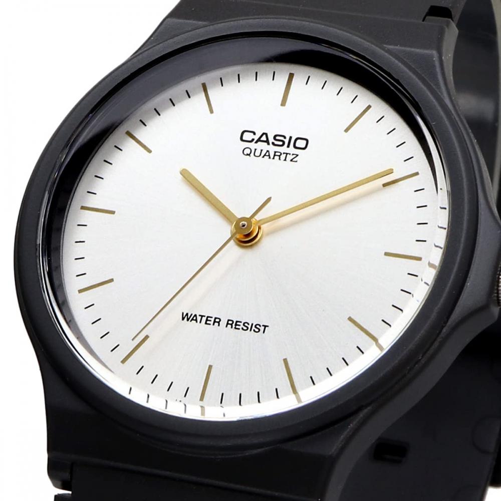 Casio CASIO Analog Watch Chipkashi Cheap Casio MQ-24-7E2L Urethane Belt Unisex Silver Overseas Model