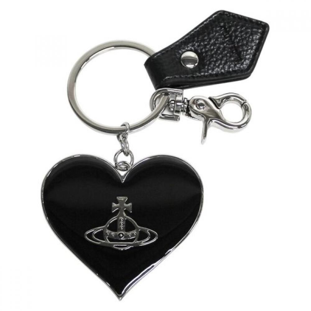 Vivienne Westwood Galleria Luxury Vivienne Westwood 25ss Mirror Heart Orb Key Ring 8203011wu Om001.. Single item