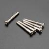 6Pcs/lot Metal Electric Guitar Accessories Screws Round Head Bridge Tail Screws
