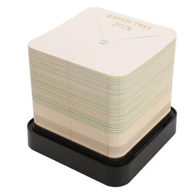 3D Notizblock Baumhaus 2026 Schreibtischkalender Papier Skulptur Notizblock Notizen für die Schule Zuhause