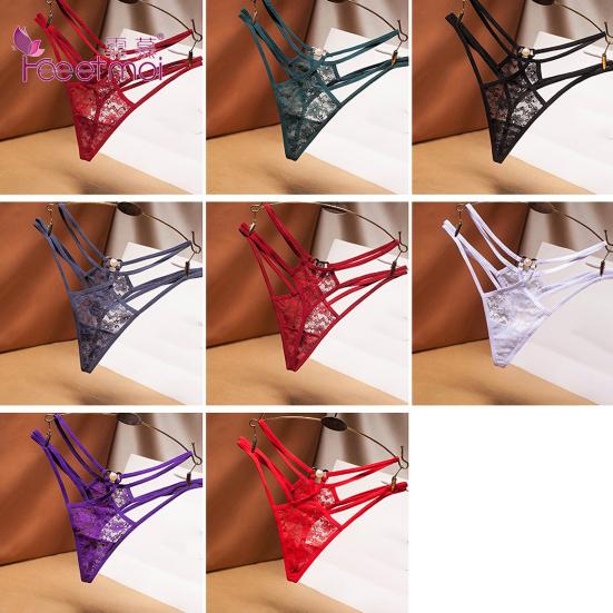 Lace Lingerie Sexy Hot Erotic Reticulated Bundled Babydoll Sleepwear Strap Sexy Lace Panties