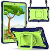 Silicone Kickstand Case IPad 8th Gen 10.2 Inch With Detachable Wrist Strap Shockproof Anti-Fingerprint Dual-Tone Design