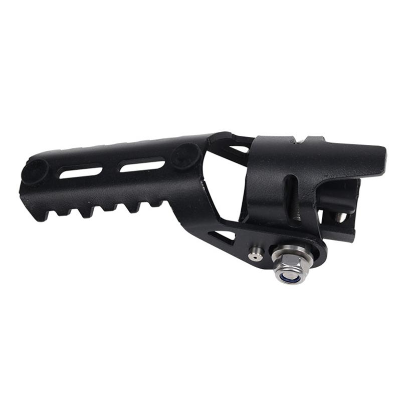 For BMW R1250GS R1200 GS Adventure LC 2013- Motorcycle Pair Front Foot Pegs Folding Footrests Clamps 20Mm-25Mm Pole Black