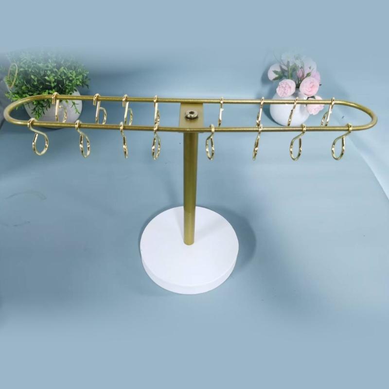 Practical Metal Headband Organizers Elegant Hairband Organizers Stylish Accessory Display Holder Suitable for Bedrooms
