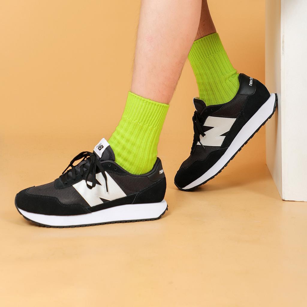 New Balance 237 Black White Unisex Sneakers MS237CC