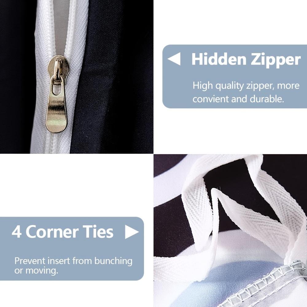 Duvet Cover Set, Water Fire Football Bedding Set Soft Duvet Cover For Bedroom Guest Room (1*Duvet Cover + 2*Pillow Shams)