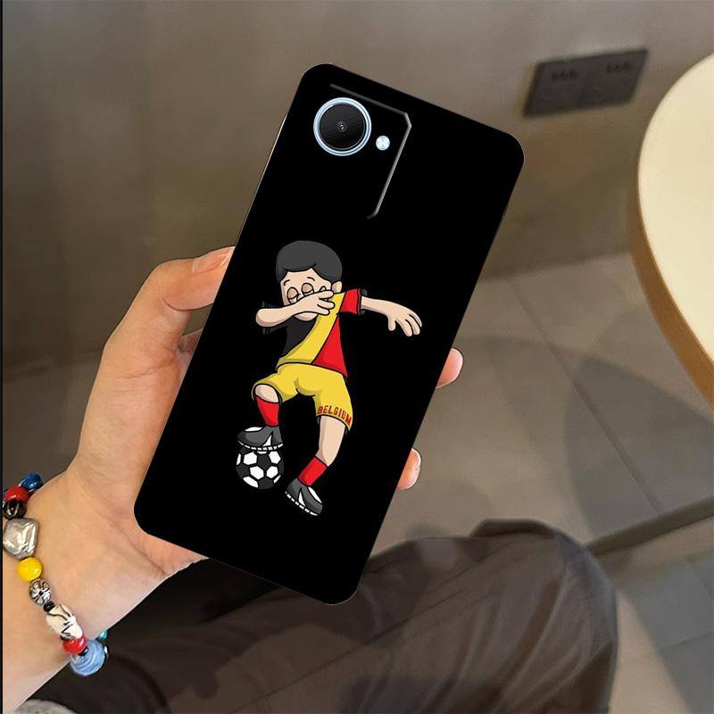 

Morocco Football Dabbing Soccer Girl Case For Realme C65 C67 C61 C53 C55 C51 C25 C63 C71 C75 GT6 GT7 Pro 11 12 13 14 15 Pro Plus Realme C21Y C25Y