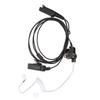 Acoustic Tube Headset Portable Clear Acoustic Tube Headphone 2 Way Radio Earpiece for Sepura STP8000 STP9000