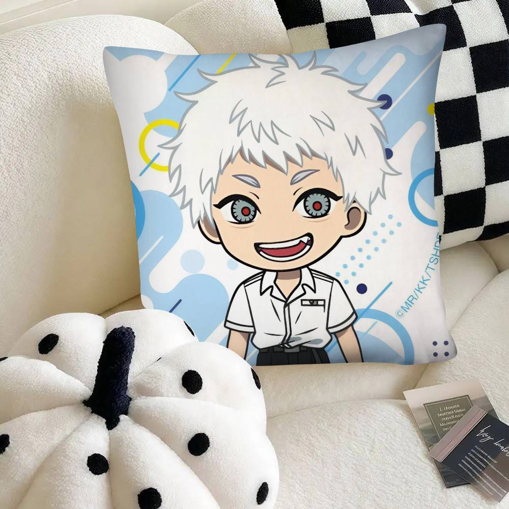 The Summer Hikaru Died HOT Anime CUTE Pillow Case Square Pillow Bedroom Sofa Leisure Comfort Cushion Car Home Decoration