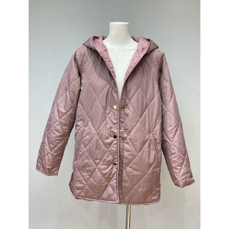 

Fall Winter Fashion Lightweight Stand-up Collar Cotton-Padded Coat 2024 Winter Leisure Loose Cotton Coat Outwear Paragraph two figure color S