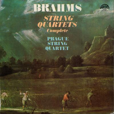 LP Record BRAHMS PRAGUE STRING QUARTET  String Quartets Complete 1111345152 SUPRAPHON 1683 UK  Europ Classical Used