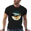 Whale Song T-Shirt Retro Print Casual Top