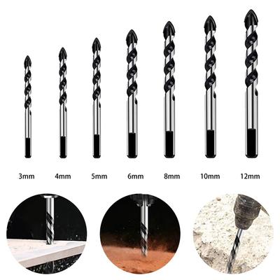 1pcs Triangle Glass Drill 3-12mm Drill Bit Glass Metal