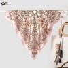 70CM Fashion Versatile Silk-Like Square Scarf: Four-Season Multi-Use Neck or Hair Accessory
