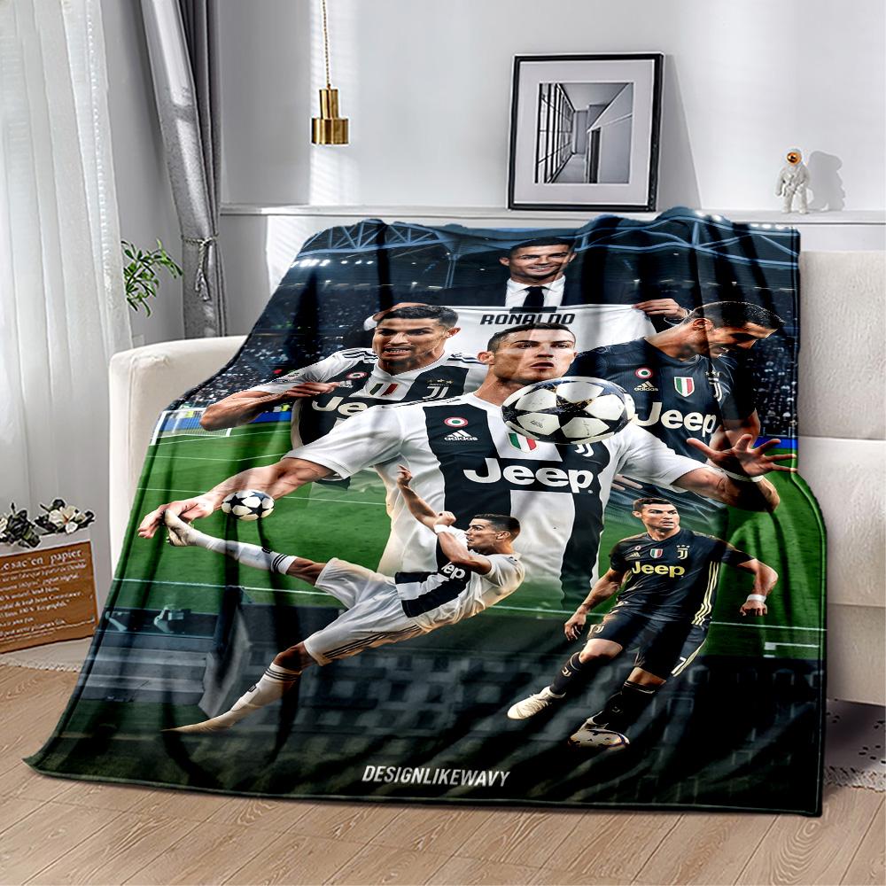 Cristiano Ronaldo Manchester Blanket Ultra-Soft Great for Office Chair Chair Livingroom for All Seasons Modern