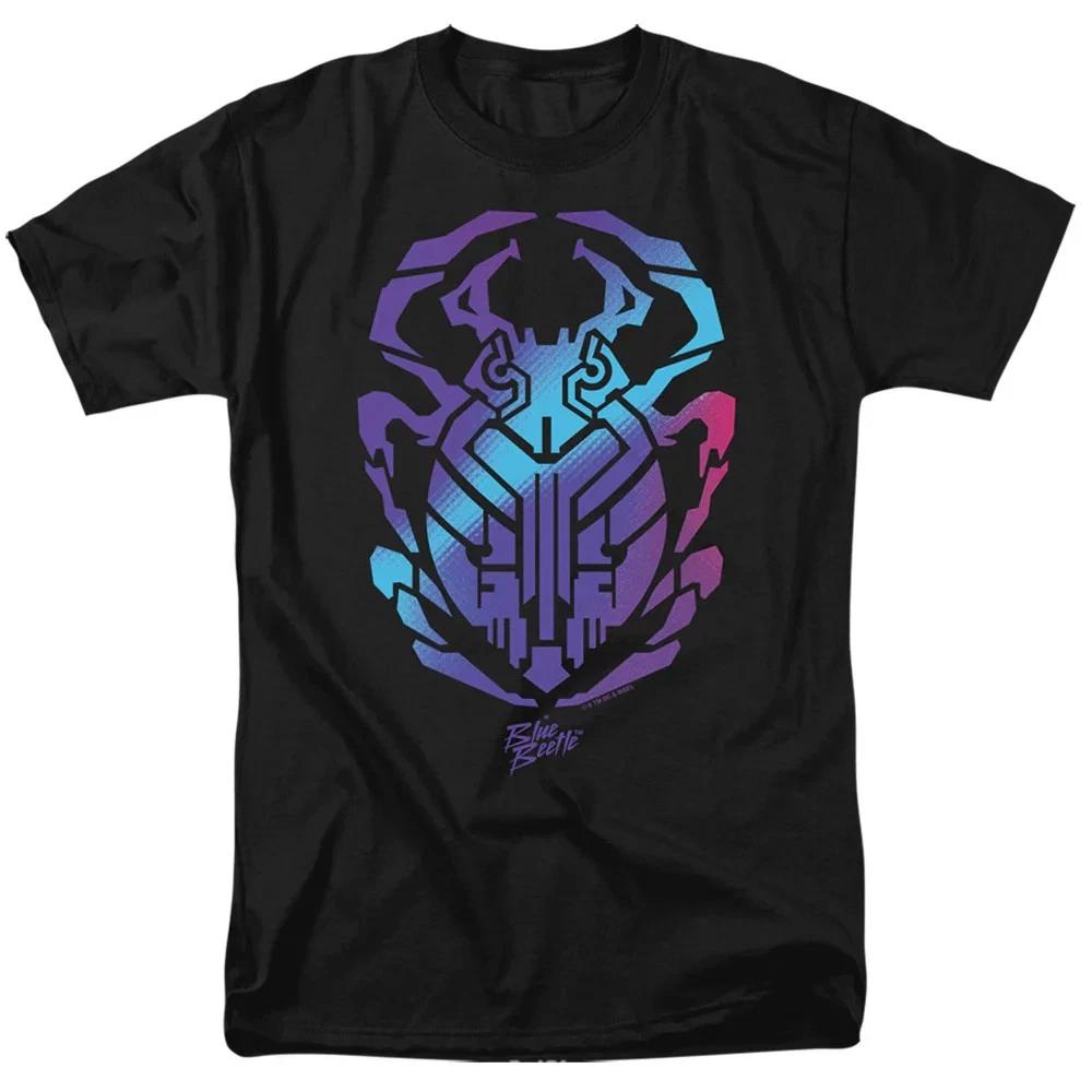 Comics Blue Beetle Scarab Black TShirt S