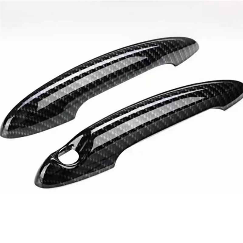 Car Gas Fuel Tank Filler Cap Cover Fuel Tank Decorative Cover For BMW Mini Cooper S R55 R56 2007-2013 (Carbon )