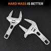 Mini Adjustable Bathroom Adjustable Wrench Strong Clamping Large Open End Multifunctional Spanner Bathroom Repair Tool