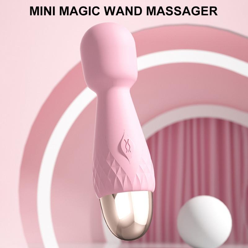 Mini vibrátory s kouzelnou hůlkou pro ženy Stimulátor klitorisu AV Stick G bodový masážní přístroj Dámská masturbátor Sexuální hračky pro ženy