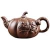 Yixing Purple Clay čajová konvice Velkokapacitní dýňová konvička Zhu Mud Ručně vyráběný filtrační čajník Čínský styl Purple Sand Tea Set 780ml