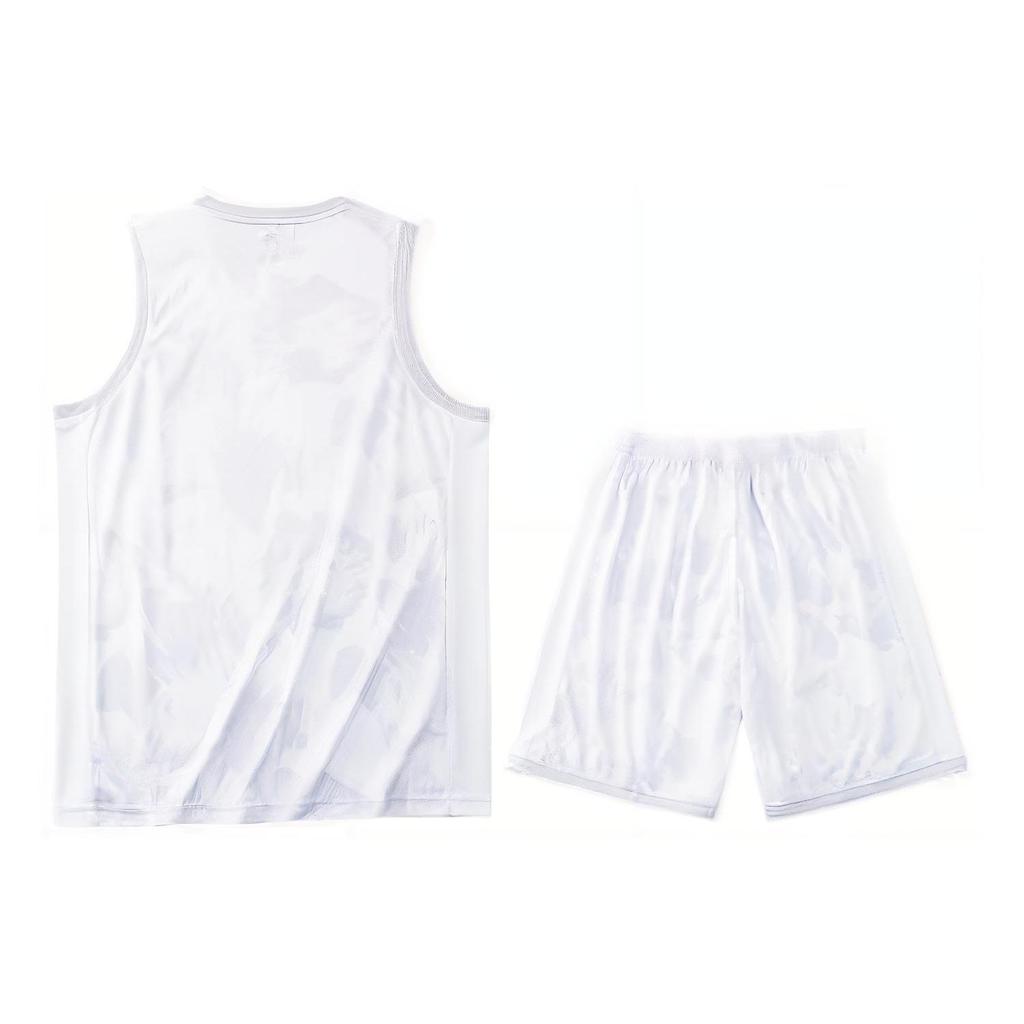 Anta Logo Sports Basketball Game Set Men Sportswear White 152221210-1