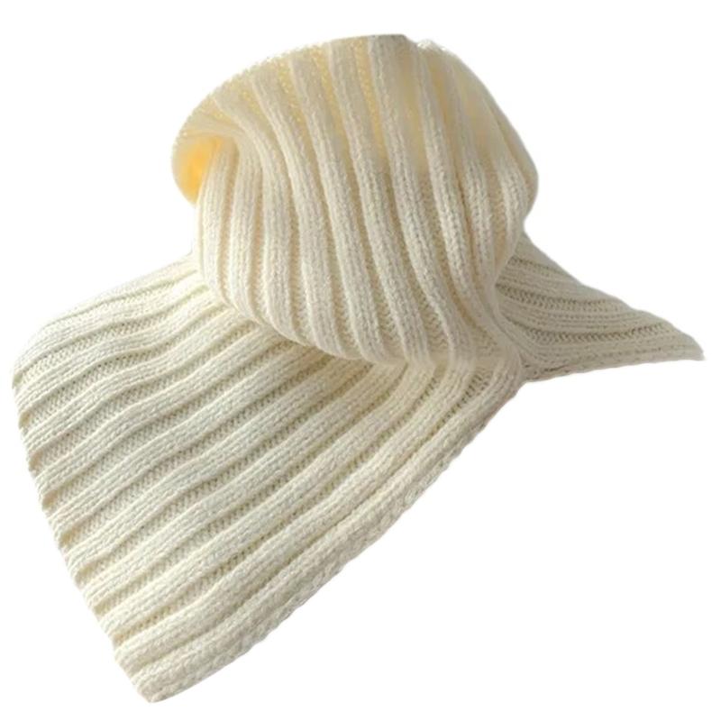 

Шарф шаль для женщин Зимний ложный воротник шарфы для женщин шейный платок для мужчин и женщин водолазка воротник шарф вязаный эластичный бежевый