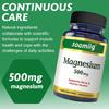 Magnesium 500 mg - Highly effective formula for bone and muscle health. 120 capsules.