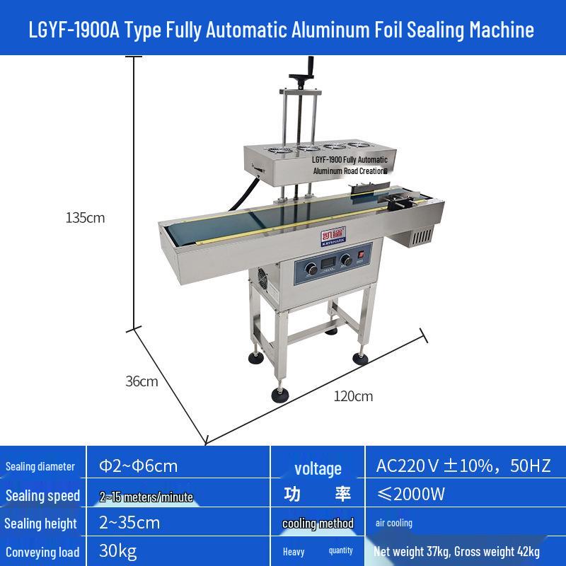 LX6000 Battery-Powered Induction Sealer for Non-Metallic Food, Medicine, and Daily Chemicals.