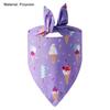 Bandana pour chien, accessoires de déguisement à la mode, écharpe triangulaire, collier à bavoir imprimé, chat, chiot
