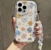 Bracelet Color Flower for Iphone17promax Mobile Phone Case Apple 16/14pro Foreign Trade 13/12/15