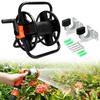 Sleek Design Garden Hose Reel Offering Both Freestanding and Mounted Use
