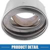 A ABSOPRO Muffler Cutter Muffler Exhaust Pipe Straight Type Exhaust