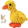 Puppy Chew Toys, Dog Teething/training Rope Toy, Puppy (duck) Cotton Rope Toy To Avoid Puppy Boredom and Anxiety